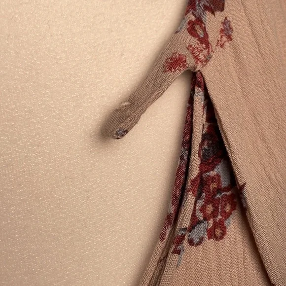 Free People Tree Swing Washed Stone Mini Dress Tunic with pockets - Picture 11 of 13